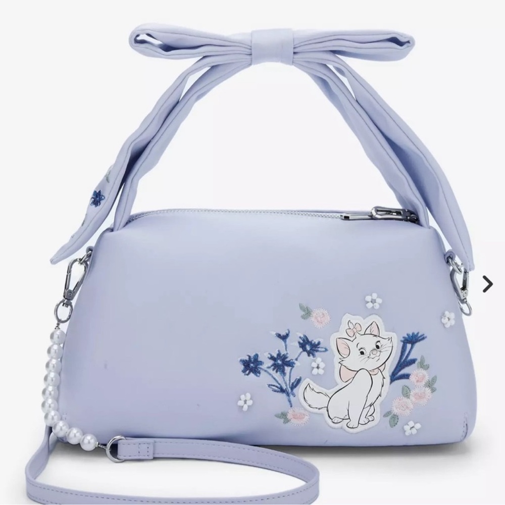 Our Universe Disney The Aristocats Marie Floral Bow Crossbody Bag 🆕